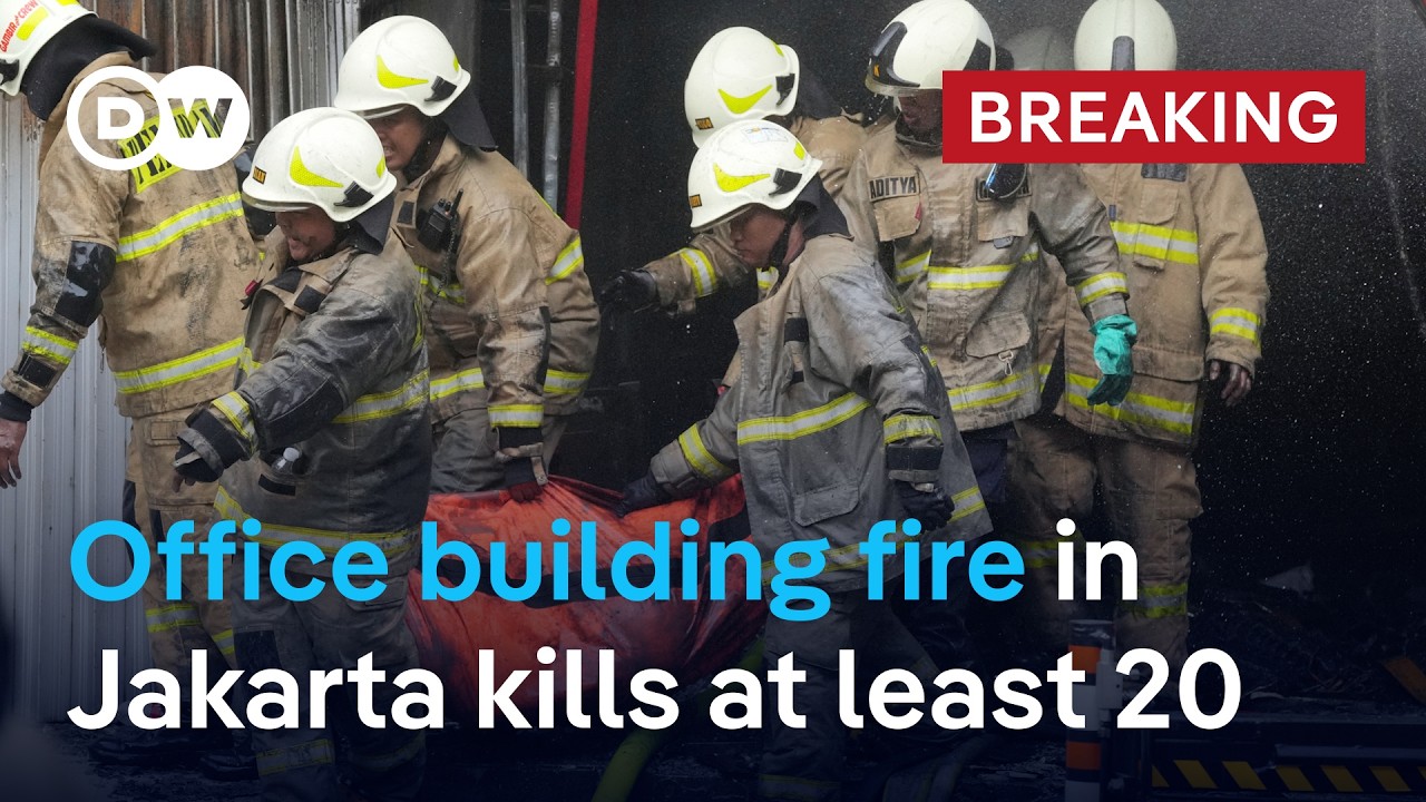 Fire in office building kills at least 20 people in Indonesia's capital Jakarta | DW News