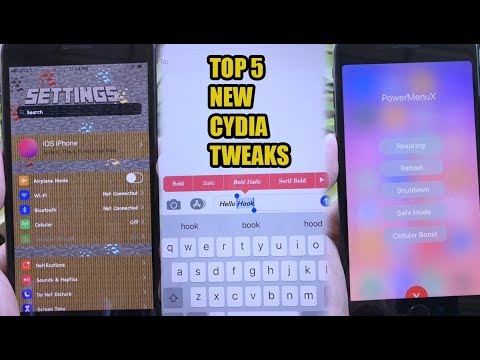 TOP 5 New Jailbreak Tweaks On iOS 12-12.1.2 (iOS Tweaks)