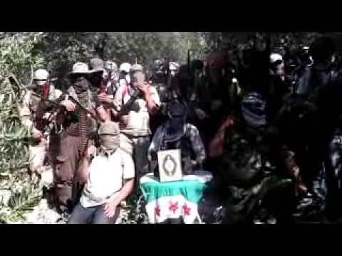 بيان تشكيل سرية البراء بن مالك في ريف اللاذقية