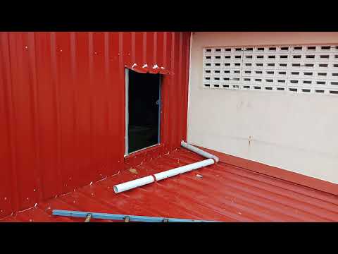 Terrace Roofing Shed Fabrication