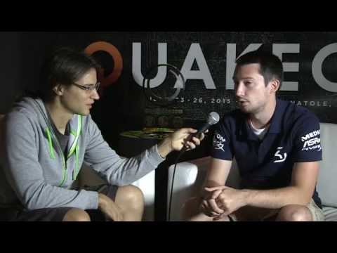 Pre-Grand Final intreview with Shane 'Rapha' Hendrixson (QUAKECON 2015)