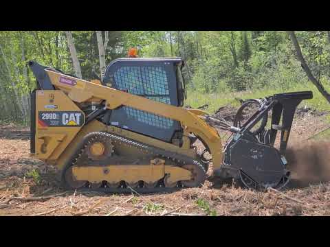 Cat Mulcher Attachment - Walk around and Demo