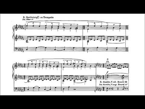 Duruflé - Prélude et Fugue sur le nom d'Alain op. 7 (with score)