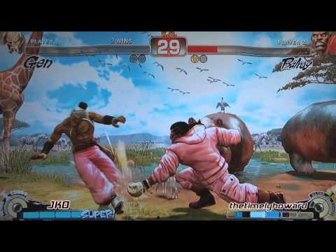 FFTF 3 SSF4AE Top 8 - JKO vs thetimelyhoward