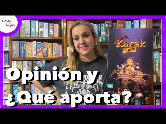 Vídeo relacionado con Karak Regent - Expansión para Karak - Juego de mesa de rol - Más de 7 años