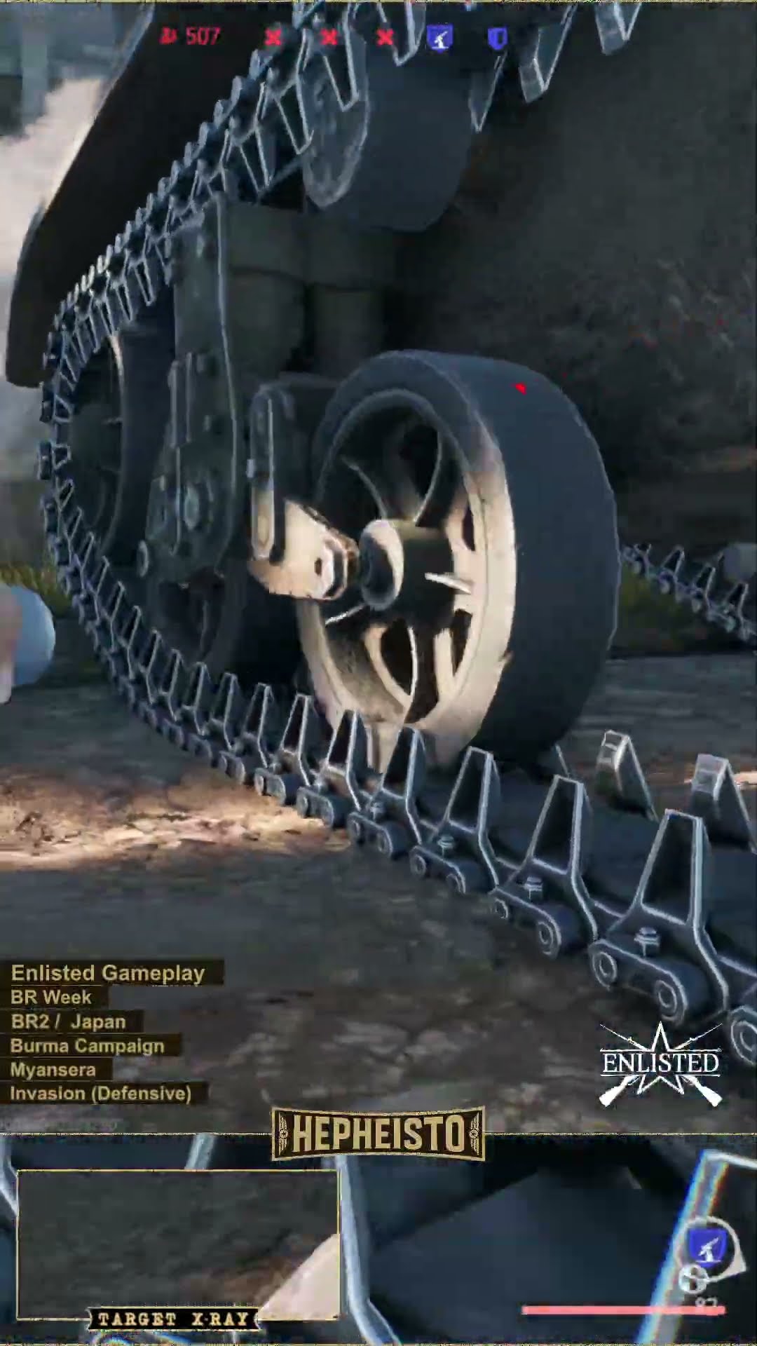 Engineer eliminates Tank M2A4 with TNT Charge