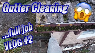 Preview of Gutter Cleaning ...full job VLOG #2.