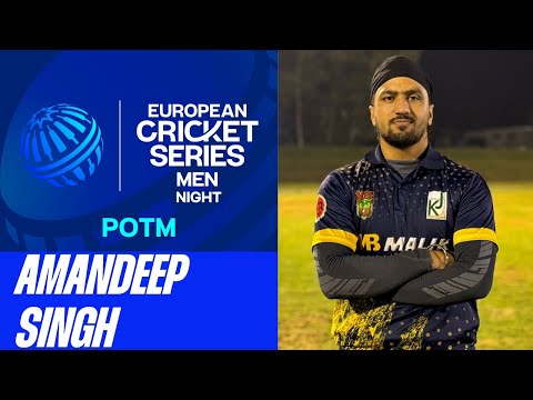 POTM Match 8: A.Singh - MAL vs CK | Highlights | ECSN Portugal, 2025 | 06 Feb 2025 | ECSN25.008