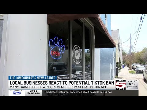 VIDEO: Charleston restaurant concerned about possible TikTok ban
