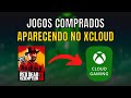 Jogos Comprados Na Loja Do Xbox Aparecendo No Xbox Clou