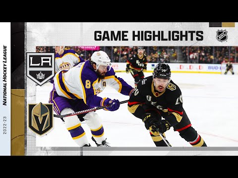 Kings @ Golden Knights 1/7 | NHL Highlights 2023