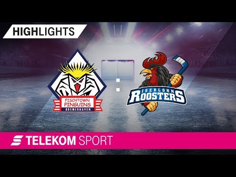 Pinguins Bremerhaven - Iserlohn Roosters | 24. Spieltag, 18/19 | Telekom Sport