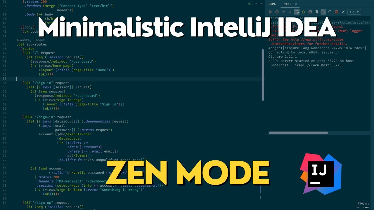 IntelliJ IDEA Minimalistic Look & Productivity Boost: Essential Hotkeys Included!