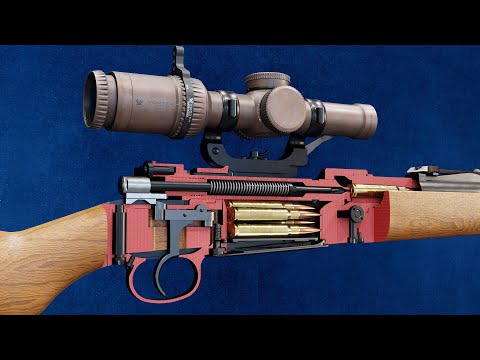How a Mauser M98 Rifle Works!