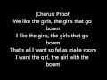 Proof  - Gurlz Wit Da Boom (with lyrics)