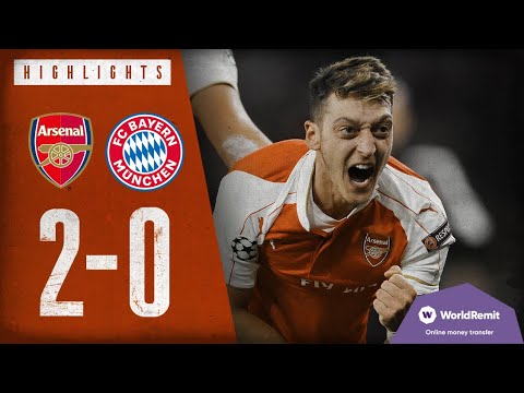Arsenal 2-0 Bayern Munich | Arsenal Classics | Champions League highlights | 2015