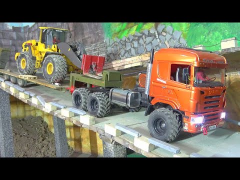STRONG TAMIYA GLOBELINER! NEW RC ENGINE! AMAZING SCANIA 6X6 AGRAR