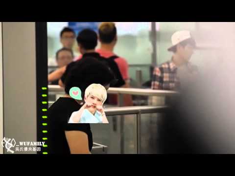 140701 EXO-K Departure from Hong Kong International Airport