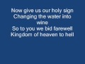 Iron Maiden - The Pilgrim [ WITH LYRICS ]