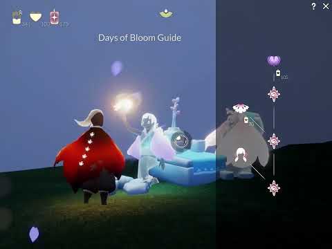 Getting the Days of Bloom items and free spells | Pink and Pruple Bloom Cape 20220328mon