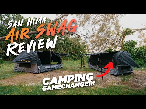 This swag is a GAMECHANGER for camping! | SAN HIMA Air swag Review