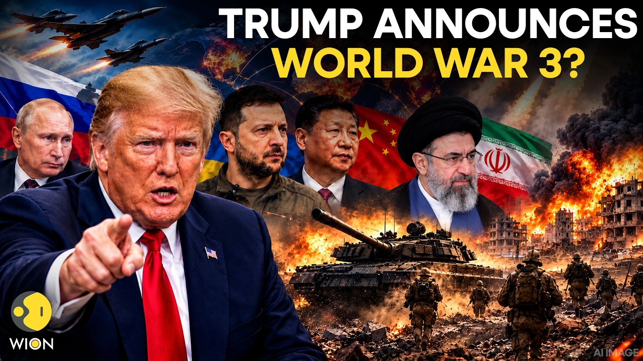 US-Iran War LIVE: Donald Trump Unveils World War III Plan, Iran War 2.0 On Cards?  | WION