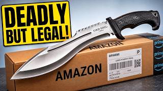 10 LETHAL Cold Steel Weapons You Can Actually Buy on Amazon (For Now)