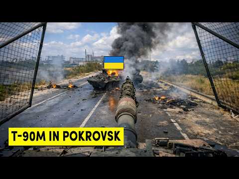 Russian Tank Crew Captures Ukrainian Elite Mercenaries on 4th Street in Pokrovsk