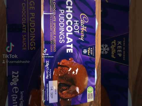 Cadbury Hot Chocolate Pudding  #cadbury #hotchocolatebombs #ukshorts #chocolatepudding @cadbury