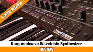 Video thumbnail for Korg Modwave Wavetable Synthesizer - Review by Molten Music Technology