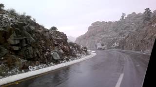 preview picture of video 'Nevando en la Rumorosa'