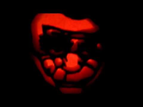 Batman Pumpkin Carving Stencil