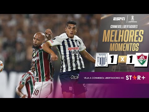 Gols e lances de Alianza Lima x Fluminense