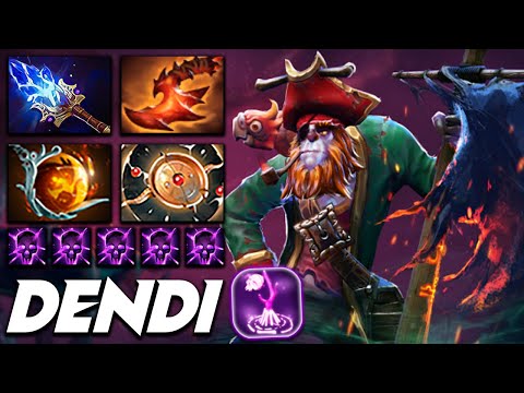 Dendi Witch Doctor Mega Build - Dota 2 Pro Gameplay [Watch & Learn]