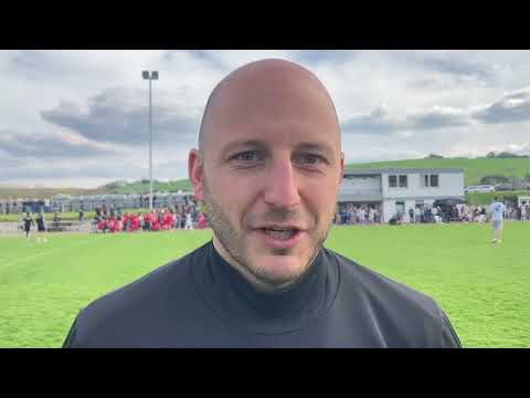 Peter Schömann, Co-Trainer DJK Pluwig-Gusterath, nach dem 4:2 über Welschbillig/Kordel