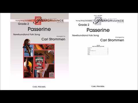 Passerine: Newfoundland Folk Song (YAS168) arr. by Carl Strommen