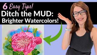 6 SECRETS to Brighter, more Vibrant Watercolor Paintings that POP!