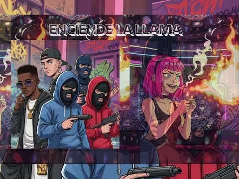 ENCIENDE LA LLAMA - VIDEO LYRYC ( JMZEL X SALVATORE X FK DE LA GLOCK X YOUNG RICH)
