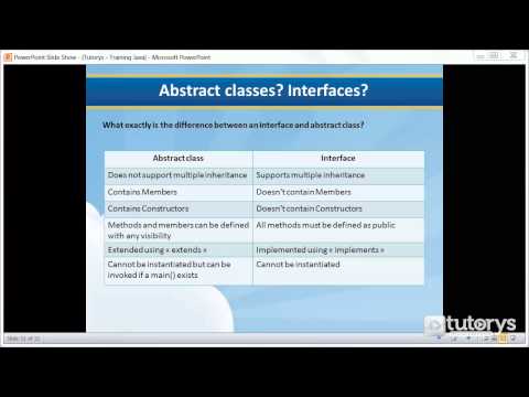 Learn What is the difference between an abstract class and an interface ...