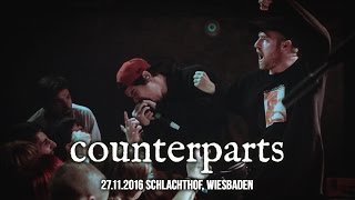 Counterparts - FULL HD LIVE SET - Wiesbaden, Germany - 27.11.16