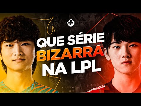 A SÉRIE MAIS BIZARRA NA LPL 2021: TES vs SUNING!