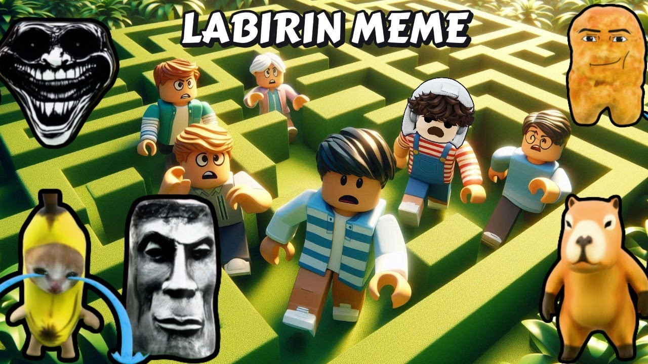 THE LABYRINTH MEME MAKES YOU PANIC! ROBLOX