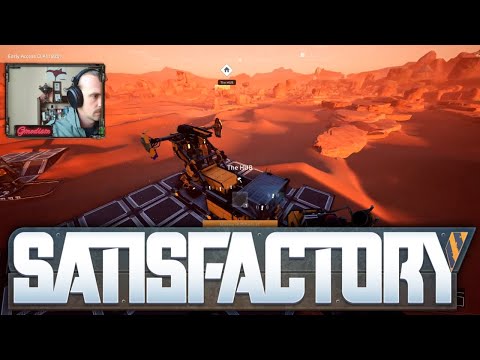 Let's Play Satisfactory 2020 LIVE - DUNE - Relocating The HUB #3