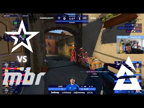 GAULES TRANSMITINDO MIBR VS COL BLAST Premier Spring Showdown 2022 North America (INFERNO - MAPA 2)