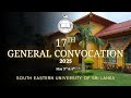 17th General Convocation Session III
