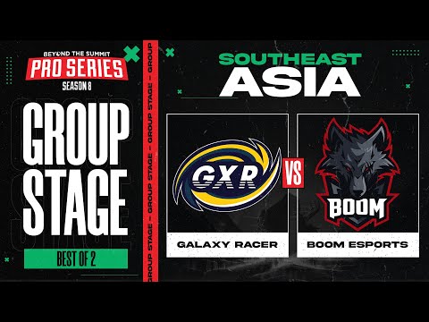 Galaxy Racer vs BOOM Game 1 - BTS Pro Series 8 SEA: Group Stage w/ Ares & Danog