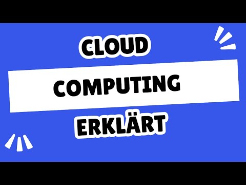 Cloud computing einfach erklärt