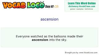 Video thumbnail for ascension