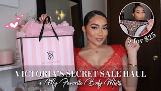 VICTORIA'S SECRET SALE HAUL 2025 & MY FAVORITE BODY MISTS