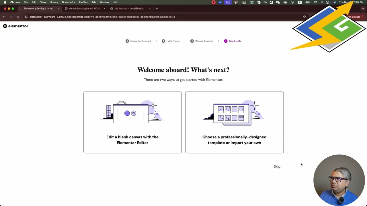 LocalSitesGo -- create beautiful websites in 3 minutes (Music Website Demo)